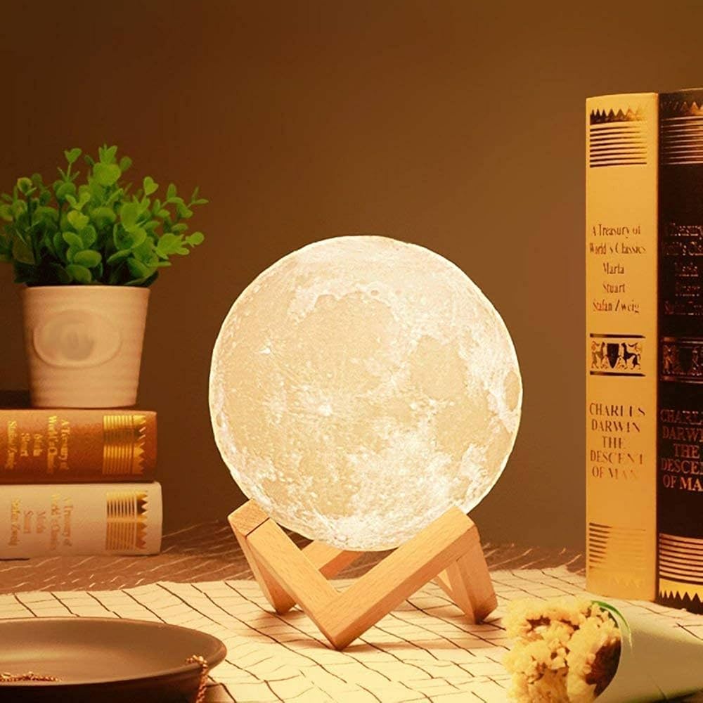 Premium Moon Lamp | Lithophane Night Light - Ideal Home Decor