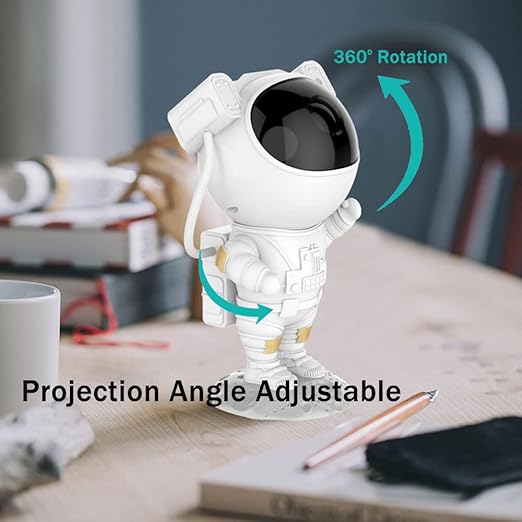 Astronaut Galaxy Light Projector, Space Buddy Projector Night Light for Bedroom with Remote Control and Timer, Astro Alan Star Ceiling Projector for Kids Adults