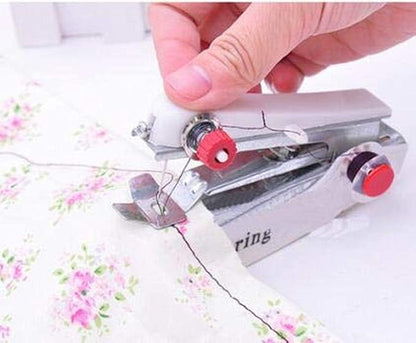 Domestic Sewing/Silai Machine Stitching Tailoring Machine For Garment Cloth Home Household Hand-Operated Menual Stapler Size, Sewing Tool Repairing Accessories Multi Colour (AA)