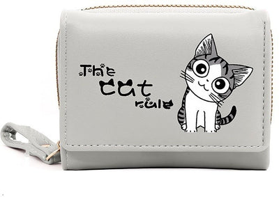 AlexVyan Women Casual, Ethnic, Evening/Party, Travel, Trendy Grey Genuine Leather Wallet