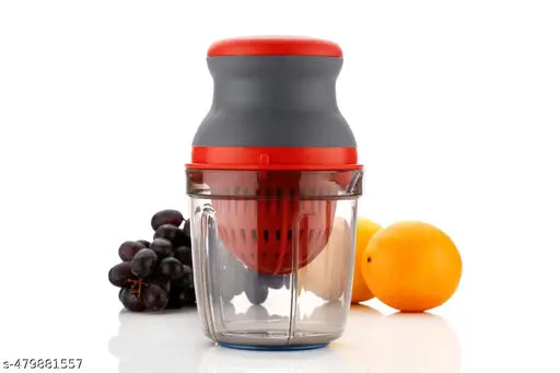 KAIVAL® Womens First Choice Manual Citrus Juicer for Fruits, Vegetables - Portable, Compact Design, Food Grade ABS Materia l,Hand Squeezer Juicer (Black) (Citrus Juicer)