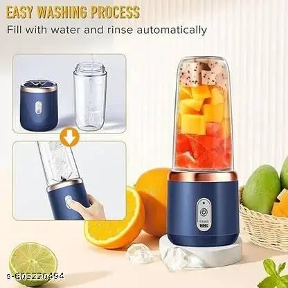 Portable USB Juicer Blender with 400ml Large Capacity