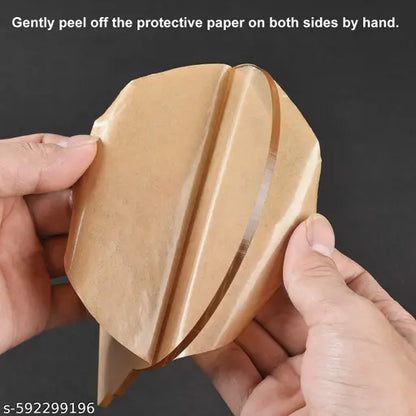 ZIZATRENDZ Glow Round Acrylic Writing Board with 3 Reusable Sheets & 12 Pens | Warm White LED Base | Fun Doodle & Memo Pad for Kids, Home & Office