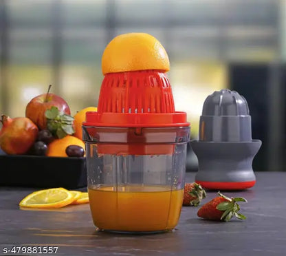 KAIVAL® Womens First Choice Manual Citrus Juicer for Fruits, Vegetables - Portable, Compact Design, Food Grade ABS Materia l,Hand Squeezer Juicer (Black) (Citrus Juicer)