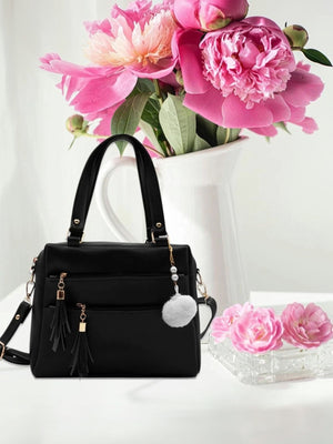 Aakashi Girls Black Sling Bag